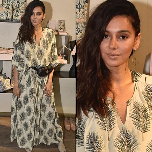 Shibani Dandekar in Payal Singhal Maxi