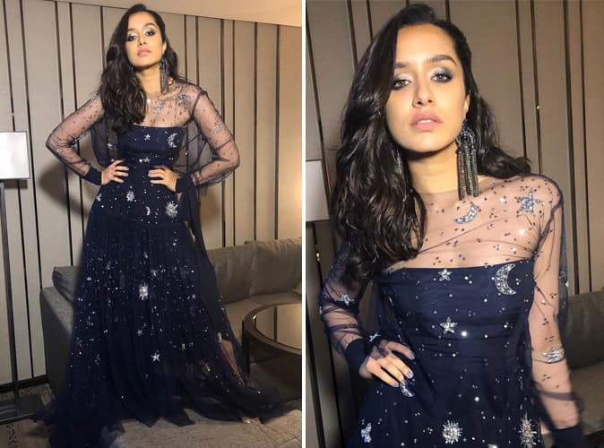 Shraddha Kapoor in Reem Acra Dress