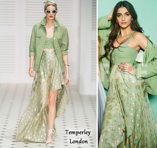 Sonam Kapoor in Temperley London