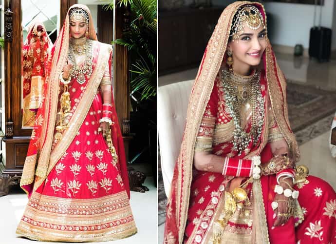 Sonam kapoor Wedding Lehenga