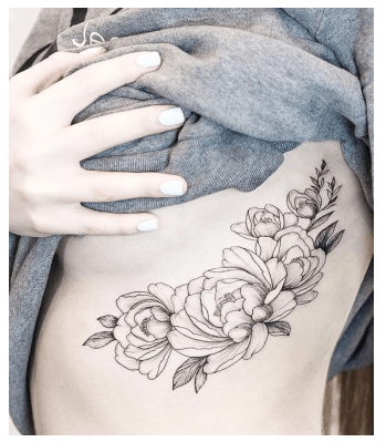 225 Amazing Rib Cage Tattoo Ideas for Male and Female