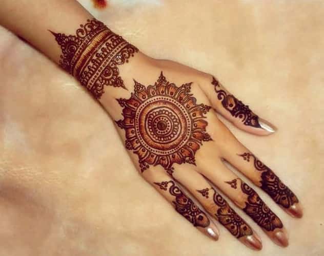 Chakra Mehndi Designs