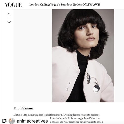 Dipti Sharma at Vogue