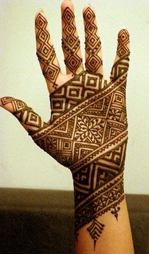 Geometric Mehndi Designs