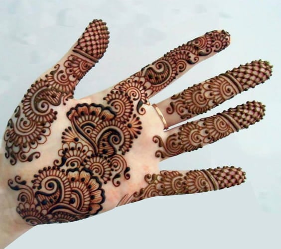 Gujarati Mehndi Designs For Fashion