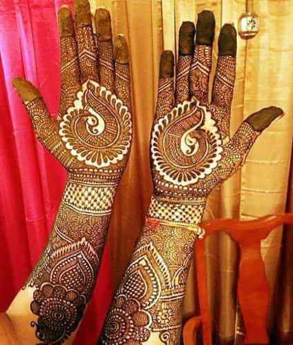 Gujarati Mehndi For woman