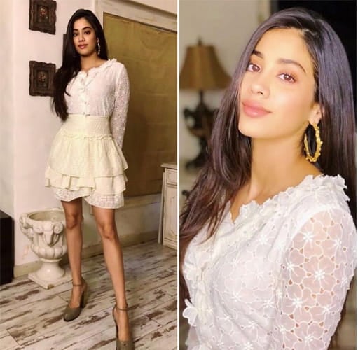 Janhvi Kapoor Fashion at Dhadak Promotions