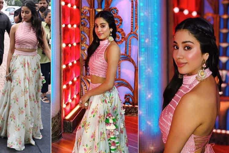 Janhvi Kapoor at Dhadak Promotions