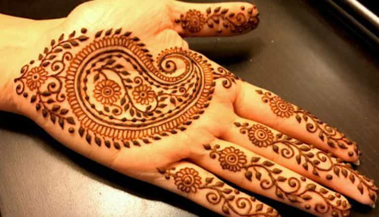 Mango Gujarati Mehndi Designs