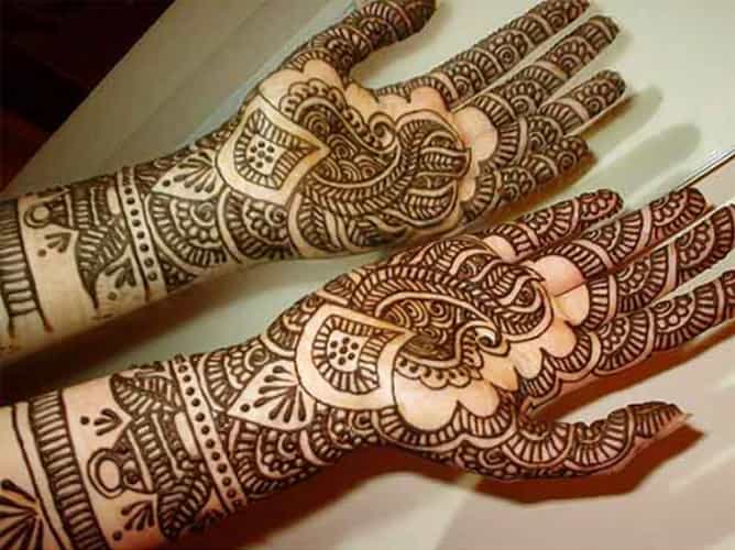 Mango Mehndi Designs