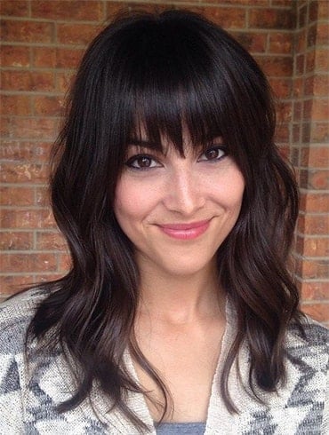 Medium Hairstyles with Bangs