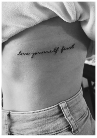 Tattoo uploaded by Erik Portillo • Quote in the ribs • Tattoodo