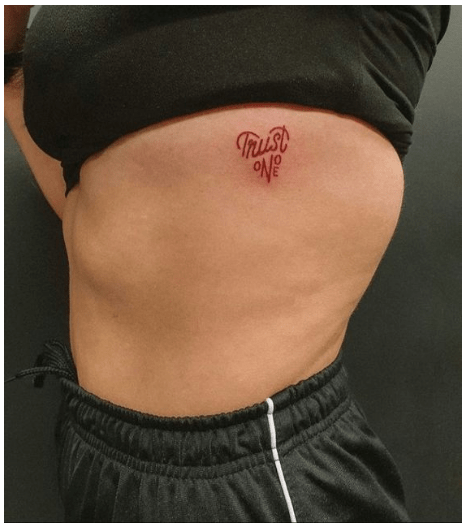 51 Stunning Rib Tattoos For Women with Meaning