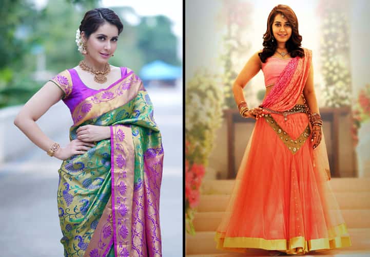 Rashi khanna in traditional look