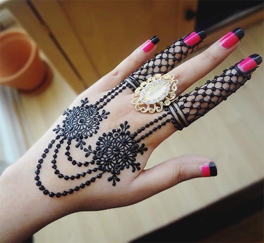 Beautiful Mehndi Designs for Fingers