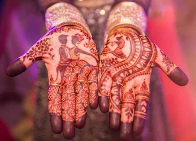 Couple Mehndi