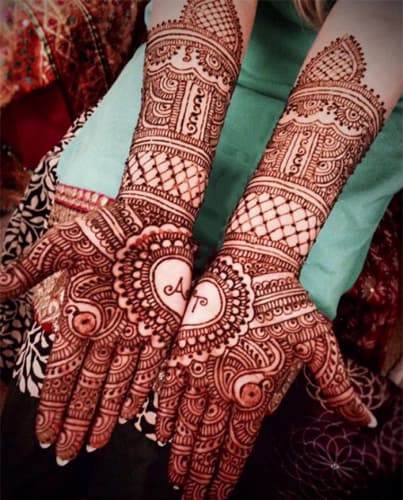 Couple Name Mehendi