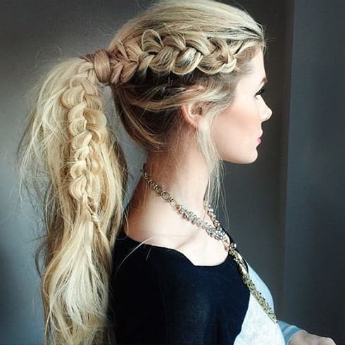 Greco Ponytail Braid