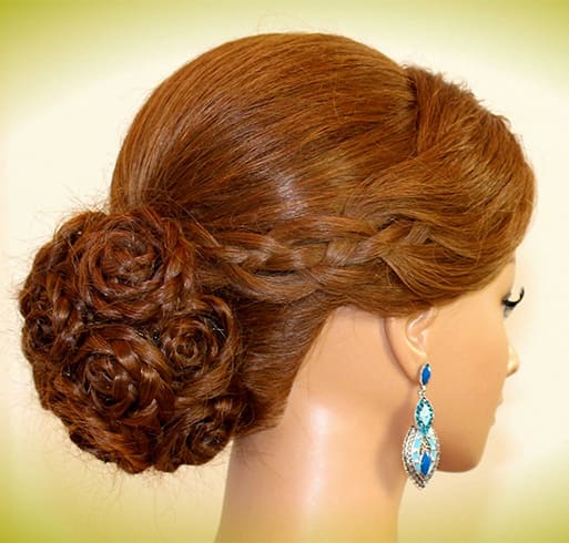 Fashionable Greek style in hairstyles for long hair  a pledge of your  female seduction