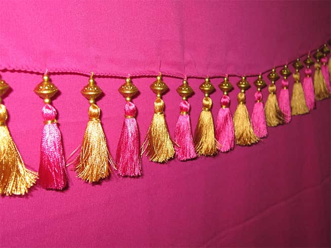 How To Make Beaded Saree Tassels