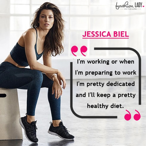 Jessica Biel Fitness Quote