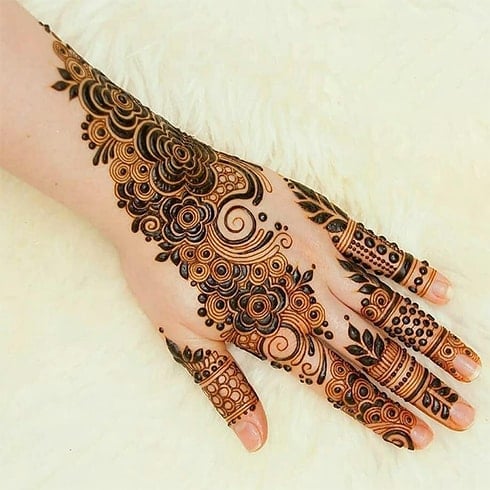 Latest Arabic Mehndi