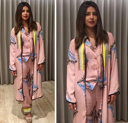 Priyanka in Pajama Dress