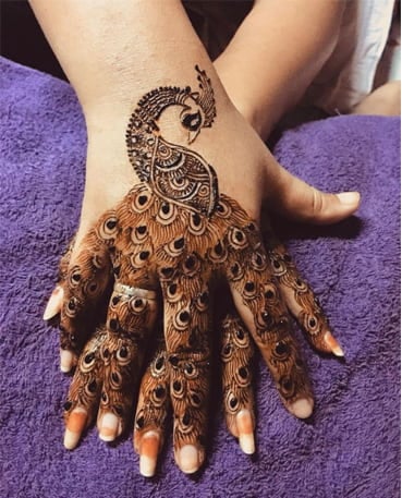 Peacock Mehendi