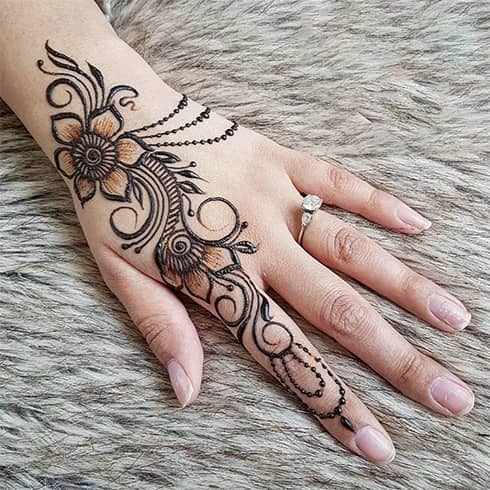 Simple Mehndi Designs