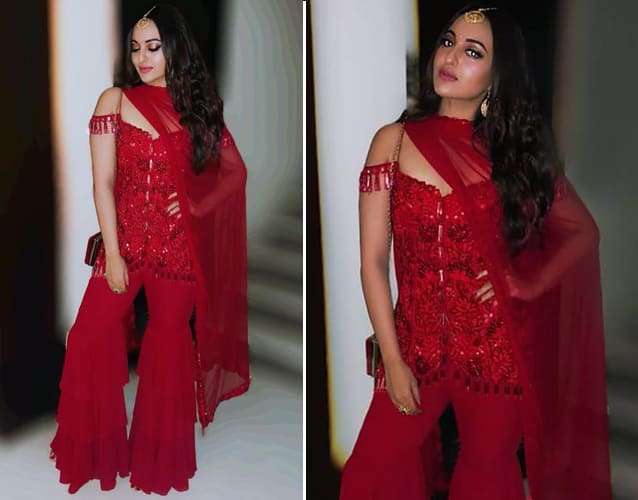 Sonakshi Sinha in Arpita Mehta Outfit