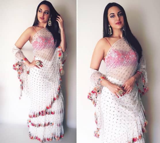 Sonakshi Sinha in Sari