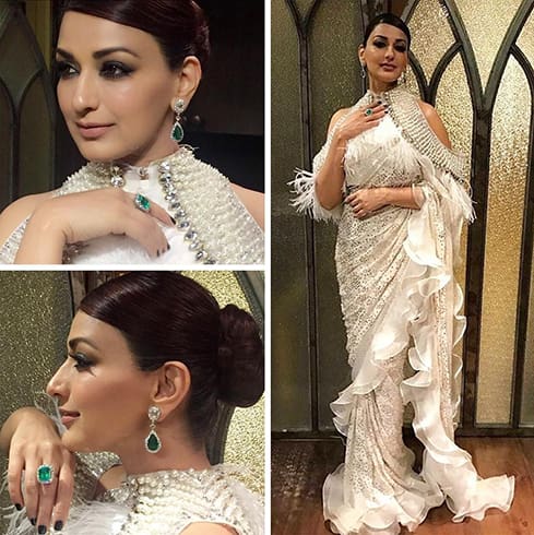 Sonali in Abu Jani Sandeep Khosla Saree