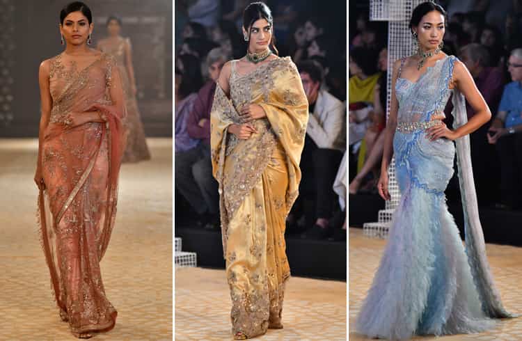 Tarun Tahiliani Saree Collection at ICW 2018