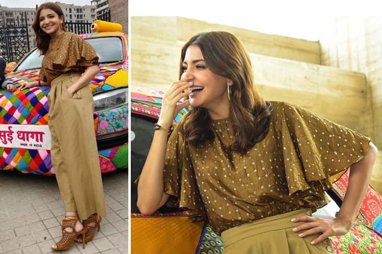 Anushka Sharma Sui Dhaaga Promotions