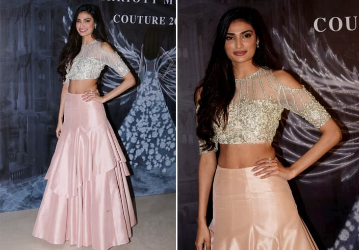 Athiya Shetty Manish Couture Show