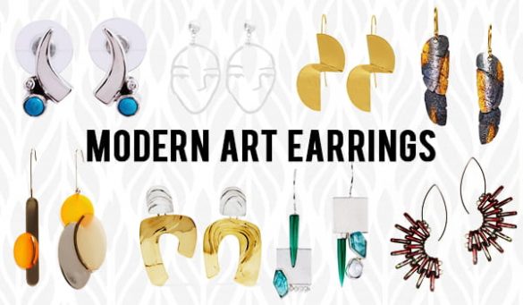 Modern Art Earrings