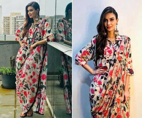 Diana Penty in Abraham Thakore outfit