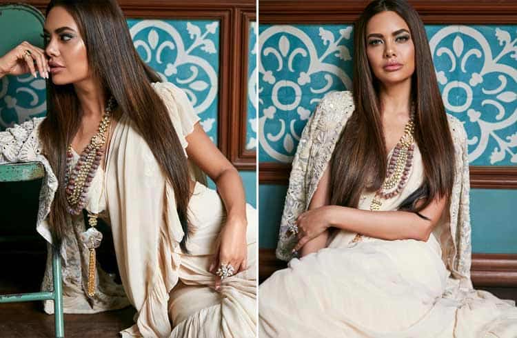 Esha Gupta Aza Fashions Photoshoot