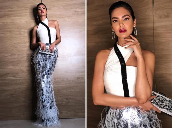 Esha Gupta in Rami Kadi outfit