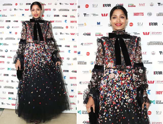 Freida Pinto in Elie Saab Couture