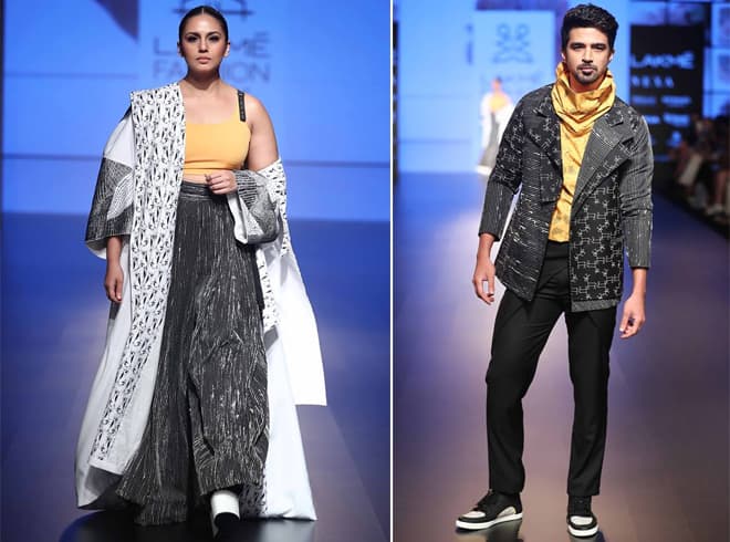 Saqib Saleem And Huma Qureshi LFW 2018