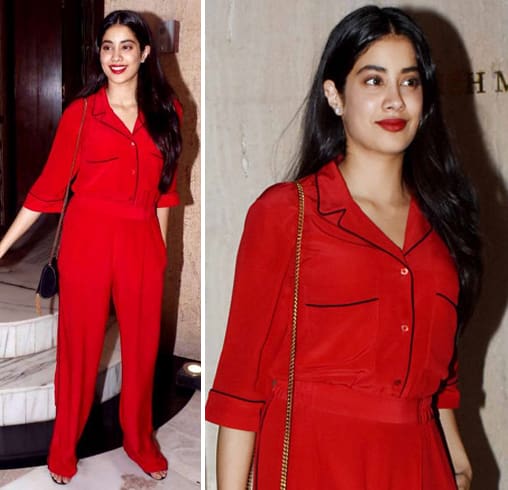 Janhvi Kapoor at MM Party