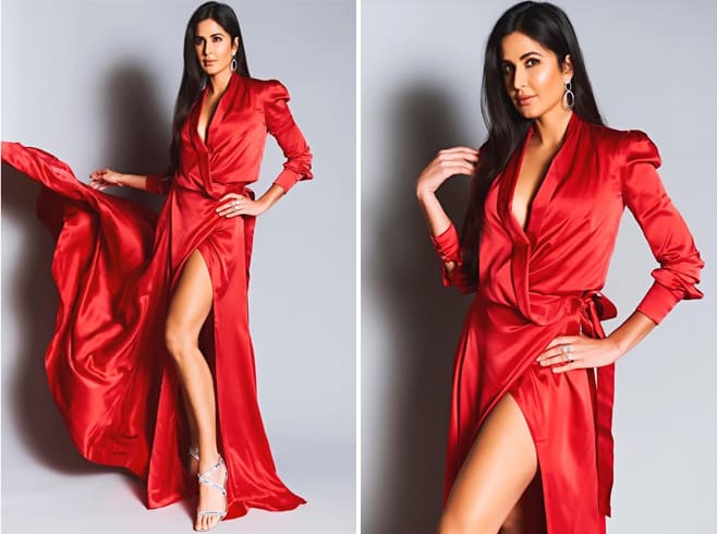 Katrina Kaif Ong Oaj Pairam outfit