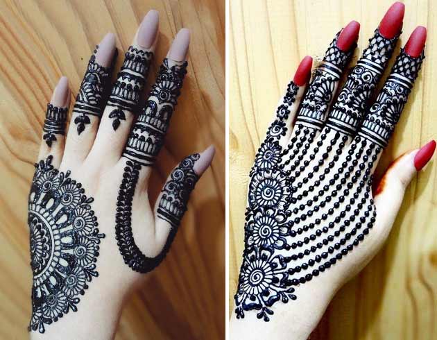 Modern Mehndi Designs