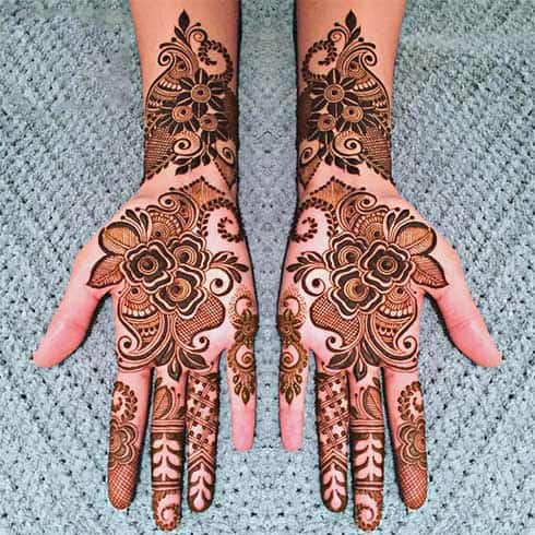 Mughlai Floral Mehndi