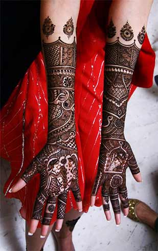 Mughlai Henna Designs