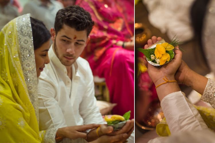 Priyanka Chopra and Nick Jonas Roka Ceremony