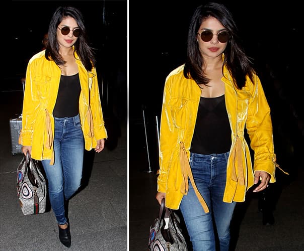 Priyanka Chopra Yellow Jacket