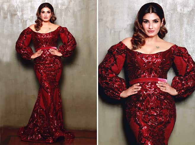 Raveena Tandon in Drenushaxharra outfit