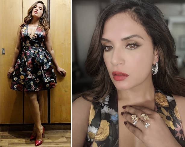 Richa Chadda Floral Dress